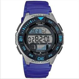 O Casio Collection Ws-1100h-2avef Cronometro 10 Bar Maree Fa