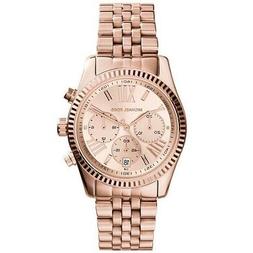 O Michael Kors Collezione Lexington Mk5569 Acciaio Oro Rosa