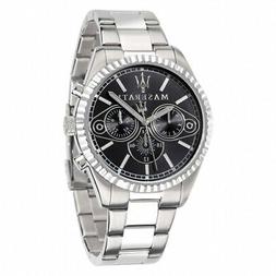 O Maserati Competizione Multi Acciaio Nero - 40 Mm R88531000