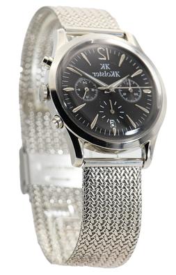 O Con Cronografo Uomo Kolster Quarzo Elegante Stile Acciaio 