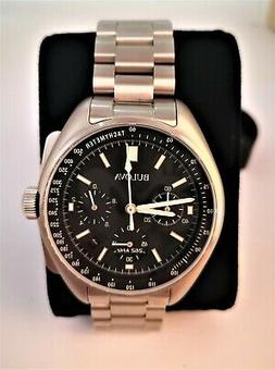 O Bulova  Cronografo Chrono Lunar Pilot Uomo Montre Watch Uh