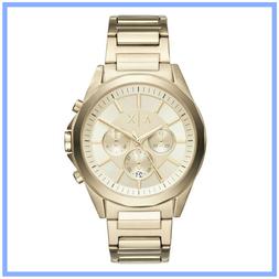 O Cronografo Da Per Uomo Vintage Oro Con Data Di Armani Exch