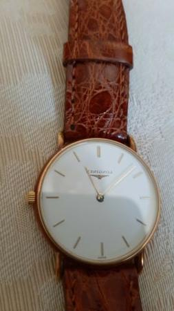 O Longines D'oro A Batteria Ultrasottile In Perfette Condizi
