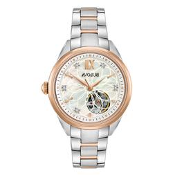 O Da Donna Automatico Meccanico Con Cinturino Acciaio 98p170