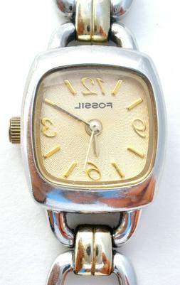 O Da Donna Bicolore Oro E Argento Es-1736 Acciaio Inox