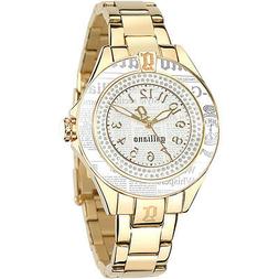 O Galliano Da Donna Con Bracciale Acciaio Dorato Date Keeper