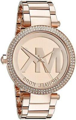 O Da Donna Michael Kors In Acciaio Oro Rosa Parker Mk5865