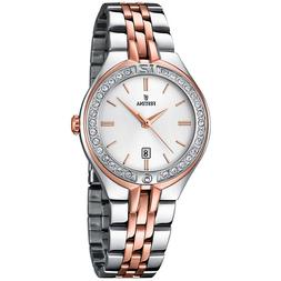 O Da Donna In Acciaio Polso Festina Quarzo Nuovo Elegante An