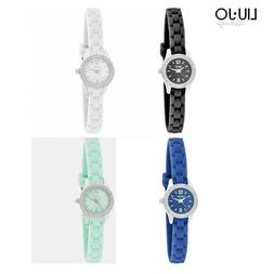 O Da Donna Polso Liu-jo Luxury Petit In Gomma Con Zirconi St