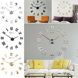 O Da Parete 3d Fai-da-te Numeri Romani Grandi Specchi Superf