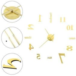 O Da Parete 3d In Stile Moderno 100cm Xxl Oro