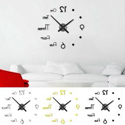 O Da Parete 3d Moderno Senza Cornice Grande Round Fai Da Te 