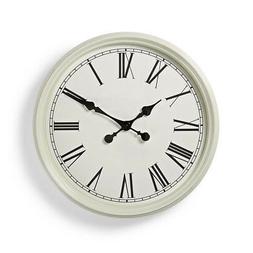 O Da Parete 50 Cm Stile Antico Con Numeri Romani Bianco Retr