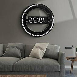 O Da Parete Ad Anello Orologio Led Elettronico In Stile Mode