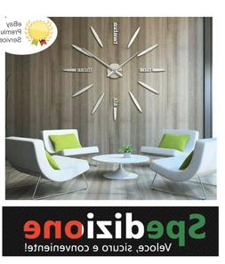 O Da Parete Adesivo Effetto 3d Cromato Design Moderno Decora