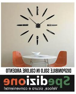 O Da Parete Adesivo Effetto 3d Cromato Design  Casa Argento