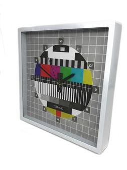 O Da Parete Analogico Stile Retr&ograve; Tv Vintage Quadrato 30x30