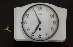 O Da Parete Kaiser Anni '40-'50 Ceramica Vetro Metallo