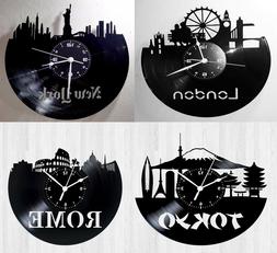 O Da Parete Artigianale - Set 4 Citta' - Roma Tokyo Londra N