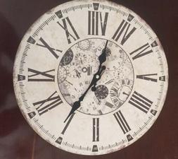 O Da Parete Circolare Diametro 30 Cm In Legno Vintage Movime