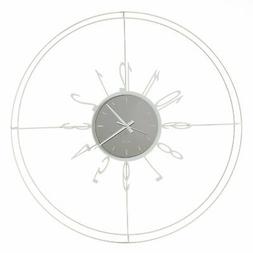 O Da Parete Con Linee Sottili Voyager Bianco Marmo