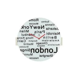 O Da Parete In Vetro Citt&agrave; Capitali Del Mondo Idea Regalo