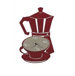 O Da Parete Macchina Caff&egrave; Moka Mod.mokkap Rosso  Design Ar