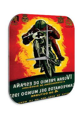 O Da Parete Moto Garage   Gran Premio Di Spagna 1953 Acrylgl