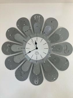 O Da Parete Muro Metallo Acciaio Grande Amsterdam Grigio Eff