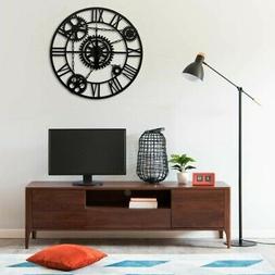 O Da Parete Nero 80 Cm In Metallo