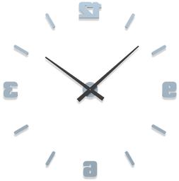 O Da Parete Numeri Adesivi Legno Colore Azzurro Polvere 100c