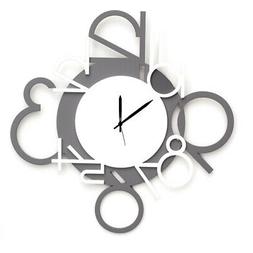 O Da Parete Numeri Grandi In Legno Con Lancette A Batteria D