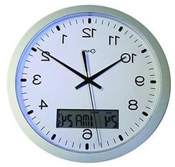 O Da Parete Vintage, 30 Cm, Argento  - Nuovo