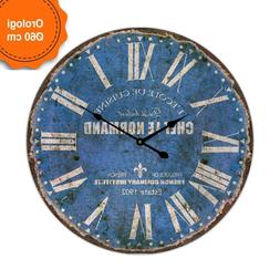 O Da Parete Vintage Orologi A Muro Tondo Antico Blu Romantic