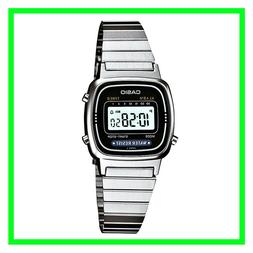O Casio Da Per Donna Vintage Nero Di In Acciaio Cronometro C