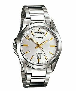 O Da Polso Casio Mtp-1370d-7a2vdf Analogico Uomo Acciaio Dat