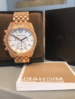 O Da Polso Color Oro Micheal Kors Cronografo Al Quarzo Ref. 