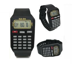 O Da Polso Con Calcolatrice Wb-628 Vintage Style Ragazzi Scu