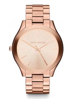 O Da Polso Da Donna Mk3197 Con Cinturino E Quadrante Rosa