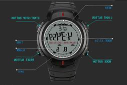 O Da Polso Digitale Honhx Sportivo Militare  Cinturino Nero 