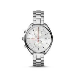 O Da Polso Donna Fossil Ch2975 In Acciaio Inox Display Crono