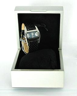 O Da Polso Donna Gattinoni Cinturino In Pelle Nero Sa126