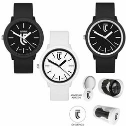 O Da Polso Juventus Silicone  Analogico Cassa 34 Mm Seven Ju