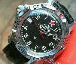 O Da Polso Meccanico Militare Russo Vostok Komandirskie Tank