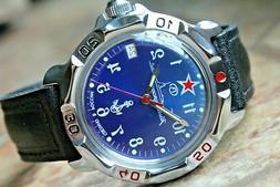 O Da Polso Meccanico Militare Russo Vostok Komandirskie Navy