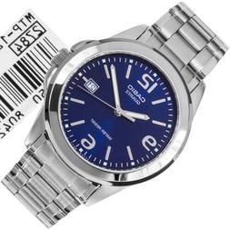 O Da Polso Casio Mtp-1215a-2adf Analogico Uomo Acciaio Data 