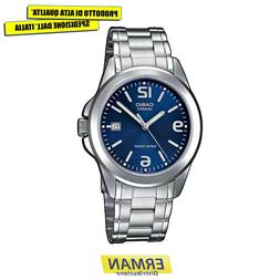 O Da Polso Casio Mtp-1259pd-2 Da Uomo Cinturino In Acciaio