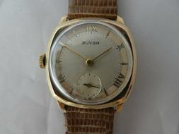 O Da Polso Revue Oro 9 Kt Birmingham Anno 1952 Meccanico Fun