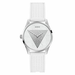 O Da Polso Per Donna Analogico Con Glitter Bianco  W1227l1