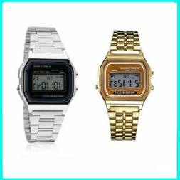 O Da Polso Tipo Casio Oro Argento Nuovo New Uomo Donna Unise